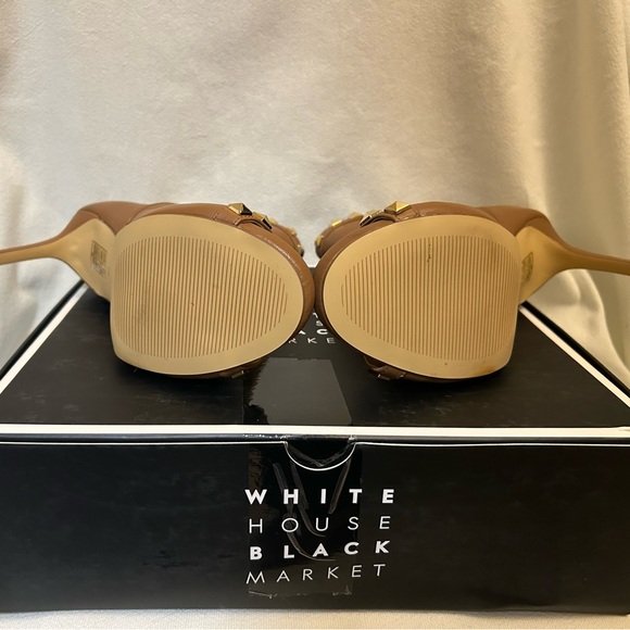 WHITE HOUSE BLACK MARKET Sienna Studded Bootie SZ 7 - Picture 7 of 7